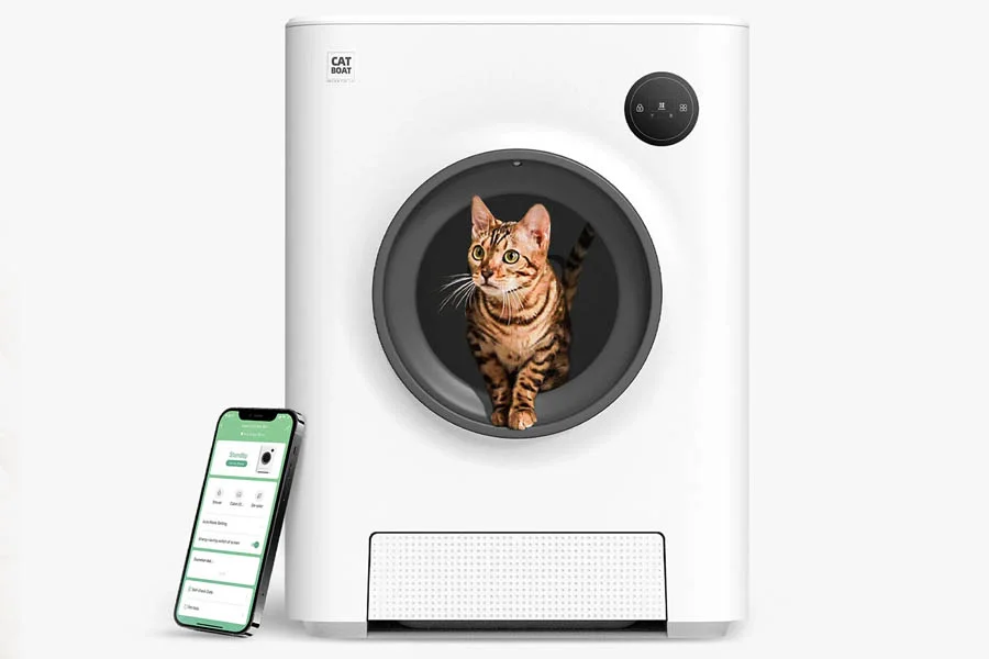 automatic self cleaning litter boxes