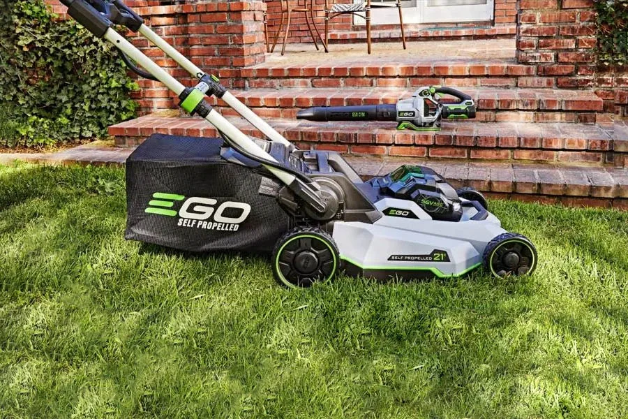 electric battery lawn mowers