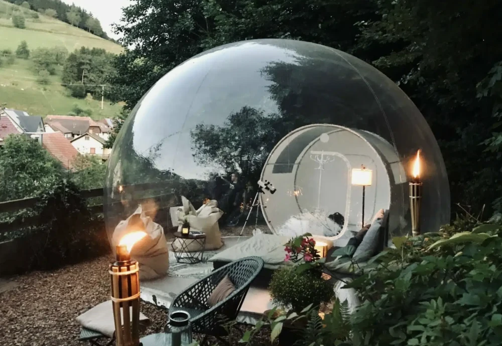 bubble tent outdoor