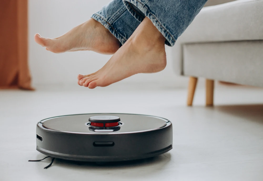 robot vacuum and mop self cleaning